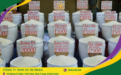 Mega Goods – Đại lý gạo sỉ & lẻ uy tín tại Cam Ranh